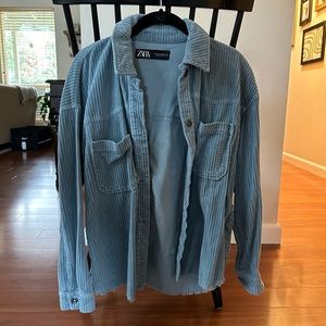Zara Corduroy Oversized Shacket